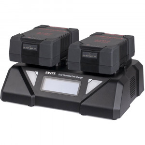 Incarcator 2 acumulatori V-Mount, SWIT S-3812S
