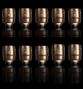 Kit 10 Obiective Cine Prime DZOFilm Arles Lustre T1.6/2.2/2.8 FF/VV, ARRI PL / Canon EF