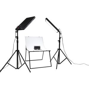 Kit 2 Panouri LED Nanlite 12-2008 2KIT Compac 100 Daylight, 5600K + Accesori