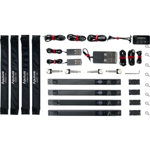 Kit 4 Tuburi LED Aputure INFINIBAR PB6 RGB, 60cm, cu accesorii și flight case