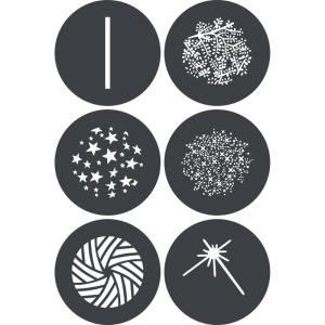 Kit filtre GOBO Godox GP-GS3 pentru GP-19K/26K/36K