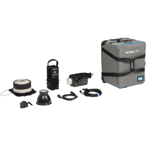 Kit Lampă LED Nanlite Forza 500B II Bi-Color, cu lentilă Fresnel FL-20G
