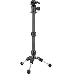 Kit trepied 3 Legged Thing Leo 2.0 Carbon Fibre (Darkness) cu Cap Sferic AirHed Pro Lever