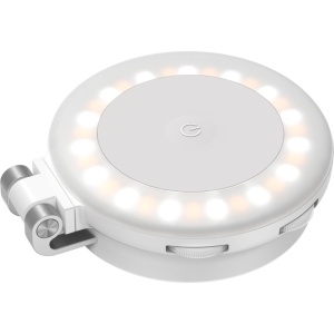 Lampa video LED SmallRig 6155 M2 alba cu fixare magnetica pentru telefon si oglinda integrata