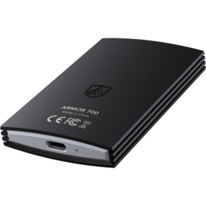 Lexar ARMOR 700, SSD portabil 4TB, USB 3.2 Gen 2x2, Negru