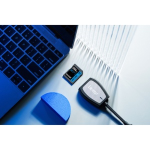 Lexar Blue 256GB, SDXC UHS-I, R150W45, V30, U1 - Card de Memorie