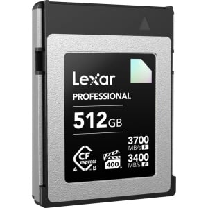 Lexar Diamond CFexpress 4.0 Type B, Card de memorie 512GB, R3700/W3400 mb/s, VPG400