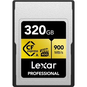  Lexar Pro Gold 320GB, R900/W800 VPG400, CFexpress Type A, Card de memorie 