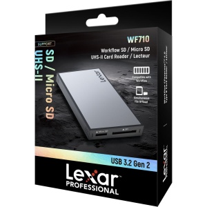 Lexar Professional Workflow - Cititor de carduri UHS-II SD  micro SD