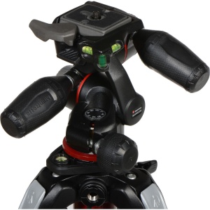 Manfrotto MK055XPRO3-3W AL, Trepied foto cu cap PanTilt 3-Way