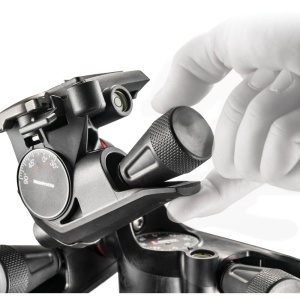 Manfrotto XPRO 3-Way, Cap foto micrometric cu placa Quick Release 200PL-14
