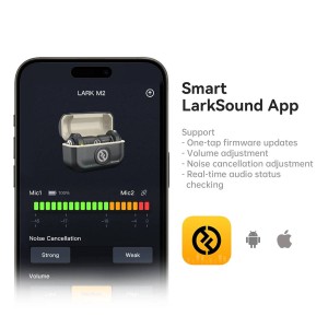 Microfon lavalier wireless Hollyland Lark M2 