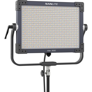 Nanlite Alien 300C Lampa LED RGBWW, cu Softbox si Grid, ALIEN 300C