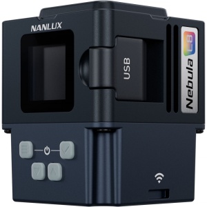 Reflector LED compact Full-Color Nanlux Evoke 5C Kit cu accesorii magnetice si montura 1/4-20