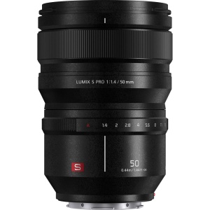 Panasonic Lumix S PRO 50mm f1.4, Obiectiv Full-Frame cu L-Mount