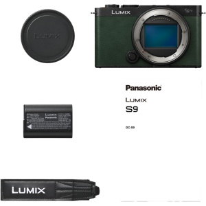Panasonic Lumix S9 Dark Olive Body, Camera mirrorless, Full Frame, 24.2MP, 6K