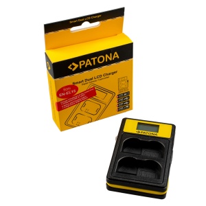 Patona PT-141624, Incarcator dublu pentru acumulatori Nikon EN-EL15