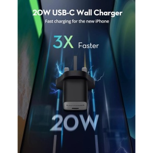 RAVPower RP-PC1055, Incarcator 20W GaN PD, USB-C