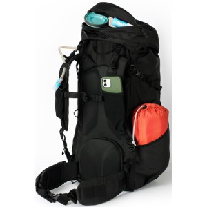 Strohl Mountain Light 45L Backpack, Medium, Black