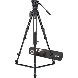 Sachtler System Ace XL GS AL Mark II, cap fluid, trepied din aluminiu in 3 trepte