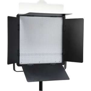 Kit de iluminat continuu Godox LED1000 Daylight Duo Panel cu 2 panouri LED 5600K, voleți direcționali și geantă de transport.