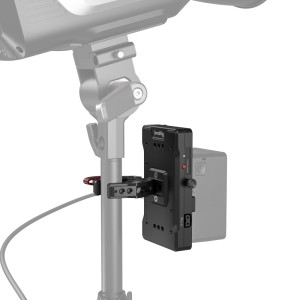 Advanced V Mount Battery Mount Plate with Dual 15mm Rod Clamp 3203B
