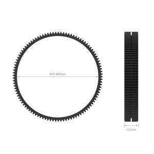 SmallRig 3295 Inel de Focalizare Fără Sudură Φ78-Φ80
