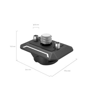 Drop in HawkLock mini Universal Quick Release Top Mount Plate 3730B