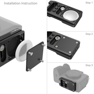 MD4150 Quick Release Mount Plate (Arca Type Compatible) for AirTag