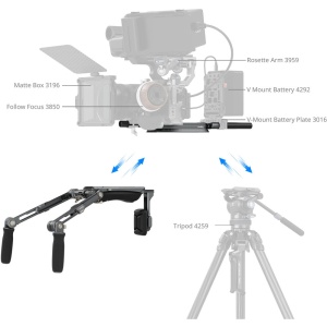 SmallRig 4181, HawkLock Pro SR007, Kit rig de umar