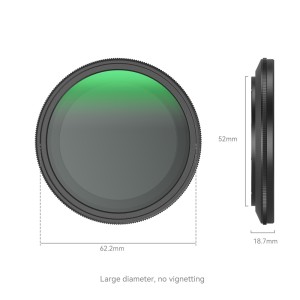 4215 MagEase Magnetic VND Filter Kit ND2 ND32 (1 5 Stop) 52mm