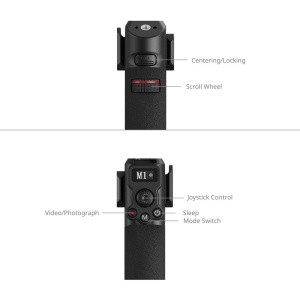 SmallRig 4327, 2 manere cu control focal pentru Seria DJI RS 2/3 Pro/4/4 Pro