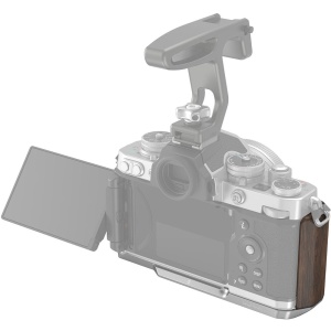 SmallRig 4803 Silver, Grip L din lemn pentru Nikon Zfc, Arca, Shoe Mount