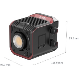 SmallRig 4894, RC 100B, Lampa LED Bi-Color, 2700-6500K, cu grip si placa NP-F