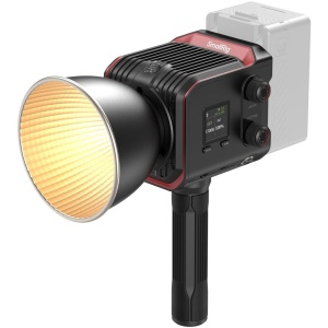 SmallRig 4897, RC 100B, Kit Pro, Lampa LED Bi-Color, cu Grip si baterie V-mount