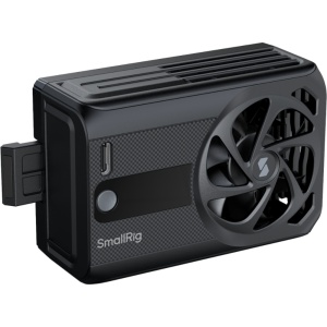Ventilator de racire hibrid SmallRig 5328 montat pe camera mirrorless