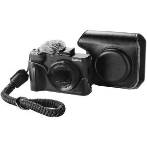 SmallRig 5386, Kit husa din piele neagra pentru Canon PowerShot V1