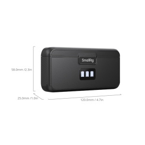 SmallRig 5418, Statie de incarcare 3 acumulatori pentru GoPro HERO 9/10/11/12