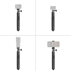 SmallRig 5464 One-Touch Deploy, Selfie Stick Trepied cu declansator, 150cm