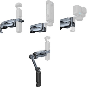 Suport amortizor de vibratii hidraulic SmallRig 5508 pentru camere de actiune si stabilizatoare de buzunar