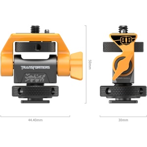 SmallRig 5519, Suport Swivel and Tilt cu Cold Shoe pentru monitoare de 5" sau 7"