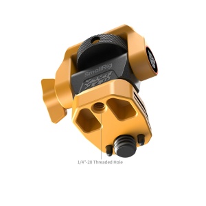 SmallRig 5520, Montura monitor cu ARRI Anti-Twist 3/8"-16, BumbleBee Edition
