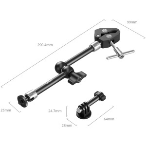 SmallRig 5605, Clema de prindere tip Crab cu brat articulat