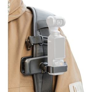 Suport de fixare SmallRig 6052 pe breteaua rucsacului cu sistem magnetic si cap sferic pentru camere DJI Osmo Pocket 4 si 3