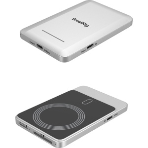 SSD portabil multifunctional SmallRig 6293 de 2 TB cu fixare magnetica si cititor de carduri SD