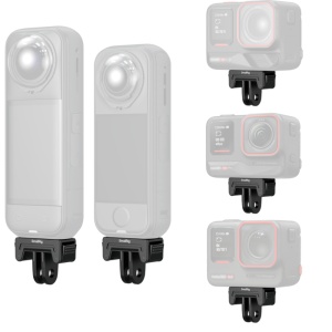 Adaptor quick release SmallRig 6303 cu montura pliabila cu 2 pini pentru camere de actiune Insta360