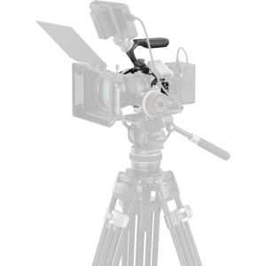 Kit cage profesional SmallRig 6652 Black Mamba pentru camera video Canon EOS R6 Mark II cu maner superior si clema de cablu incorporata
