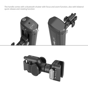 Kit rig profesional video SmallRig x Brandon Li 4596 pentru smartphone cu cage universal, mânere rotative, filtru VND și hub USB-C