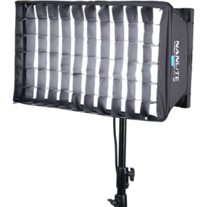 Softbox Nanlite SB-PS120-Q cu eliberare rapidă și grid pentru PavoSlim 120B/C