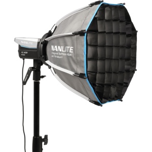 Softbox octagonal Nanlite, 40cm, Montură FM, SB-FMM-O-40